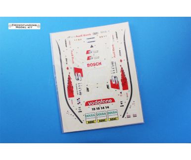 Audi TT-R "Audi Junior Team" Deutsche Tourenwagen Masters 2003 1/24 Decal - Crowdfunding Model Kit - CR-2402DE