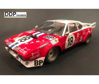 Ferrari Dino 308 GT4 Le Mans 24 Hours 1974 1/24 - DDP models - DDP-073