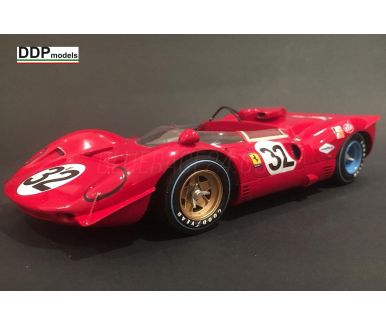 Ferrari 412P Bridgehampton Can-Am 1967 Transkit 1/24 - DDP models - DDP-TK002