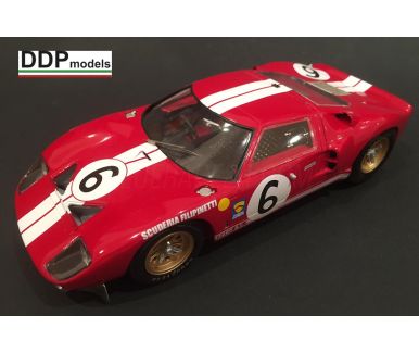 Ford GT40 Filipinetti/Shelby Le Mans 1965 Transkit 1/24 - DDP models - DDP-TK008
