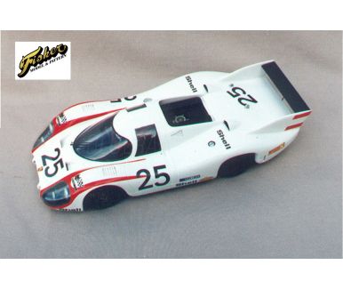 Porsche 917 Langheck #25 Salzburg Le Mans 1970 1/24 - Fisher Model & Pattern - FIS-2411