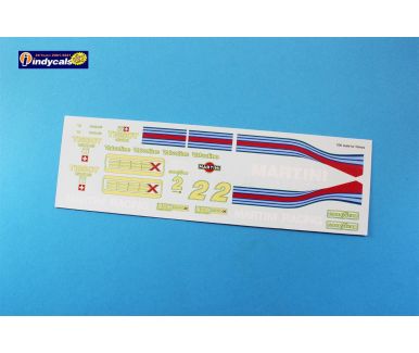 Lotus 79 "Martini - Carlos Reutemann" Formula 1 World Championship 1979 1-20 Decal - Indycals