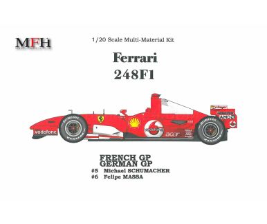 Ferrari 248F1 French and German Grand Prix 2006 1/20 - Model Factory Hiro - K160