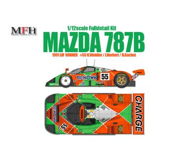 Mazda 787B #55 Le Mans 1991 1/12 - Model Factory Hiro - MFH-K628