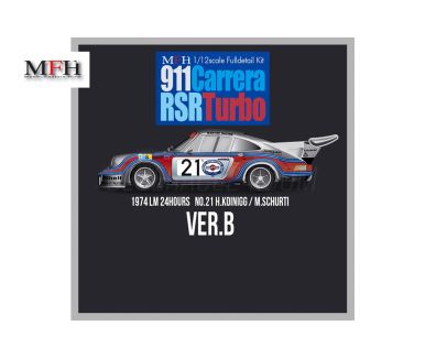 Porsche Carrera RSR Turbo Ver. B Le Mans 24 Hours 1974 1/12 - Model Factory Hiro - K714