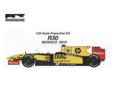 Renault R30 Monaco Grand Prix 2010 1/20 - Monopost - MP009
