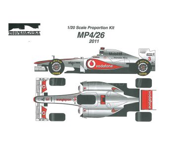 McLaren MP4/26 Formula One World Championship 2011 1/20 - Monopost - MP-013