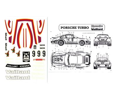 Porsche 934 Turbo "Vaillant" Deutsche Rennsport Meisterschaft 1976 1/24