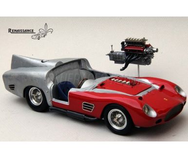 Ferrari 250 Testa Rossa TRI 60/61 Essais Modena 1960 1/24 - Renaissance - REN-24/32