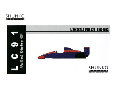 Lola LC91 United States Grand Prix 1991 1/20 - Shunko Models - F013