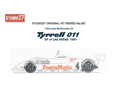 Tyrrell 011 Las Vegas GP 1981 1/20 - Studio27 - ST27-FK20287