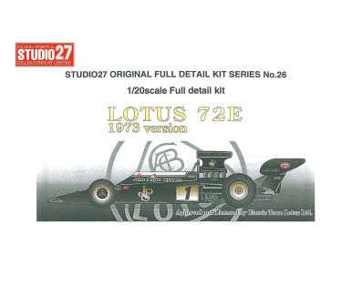 Lotus 72E 1973 1/20 - Studio27 - ST27-DX2026