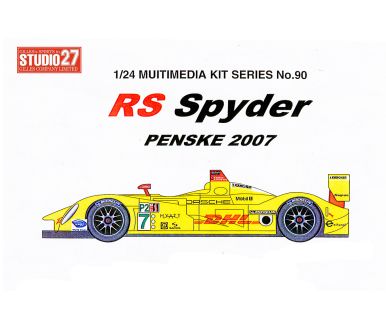 Porsche RS Spyder Penske 2007 1/24 - Studio27 - ST-27FK2490C
