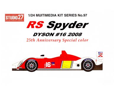 Porsche RS Spyder Penske 2008 - Studio 27 - ST27-FK2495