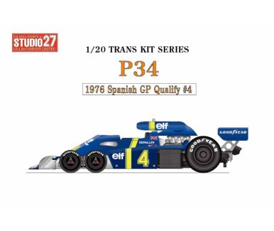 Tyrrell P34 Spanish Grand Prix 1976 Transkit 1/20 - Studio 27 - ST27-TK2073