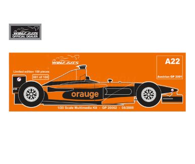 Arrows A22 Austrian Grand Prix 2001 1/20 - Wolf Kits - GP20062