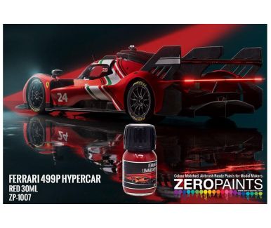 Ferrari 499P Hypercar Le Mans Paint 30ml - Zero Paints - ZP-1007_12