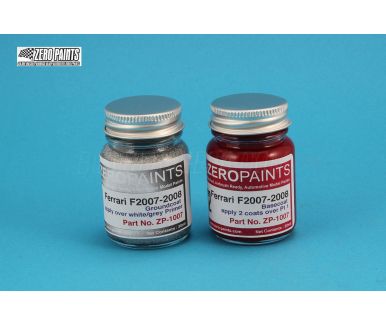 Ferrari Rosso Formula 1 2007-2008 2x30ml Paint - Zero Paints ZP-1007_7
