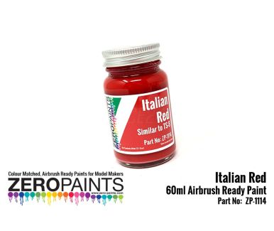 Italian Red Paint (Similar to TS8) 60ml - Zero Paints - ZP-1114