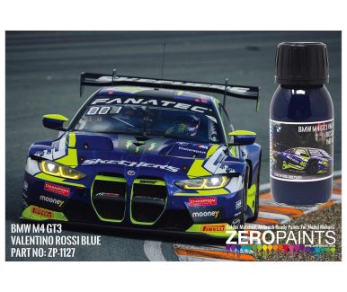 BMW M4 GT3 #46 Valentino Rossi Blue Paint 30ml - Zero Paints - ZP-1127/30