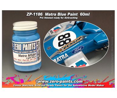 Matra MS80 Blue Paint 60ml  - Zero Paints - ZP-1186