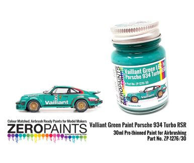 Vaillant Green Paint Porsche 934 Turbo RSR 30ml - Zero Paints - ZP-1276/30